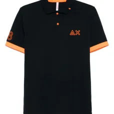 Рубашка поло с вышитым логотипом