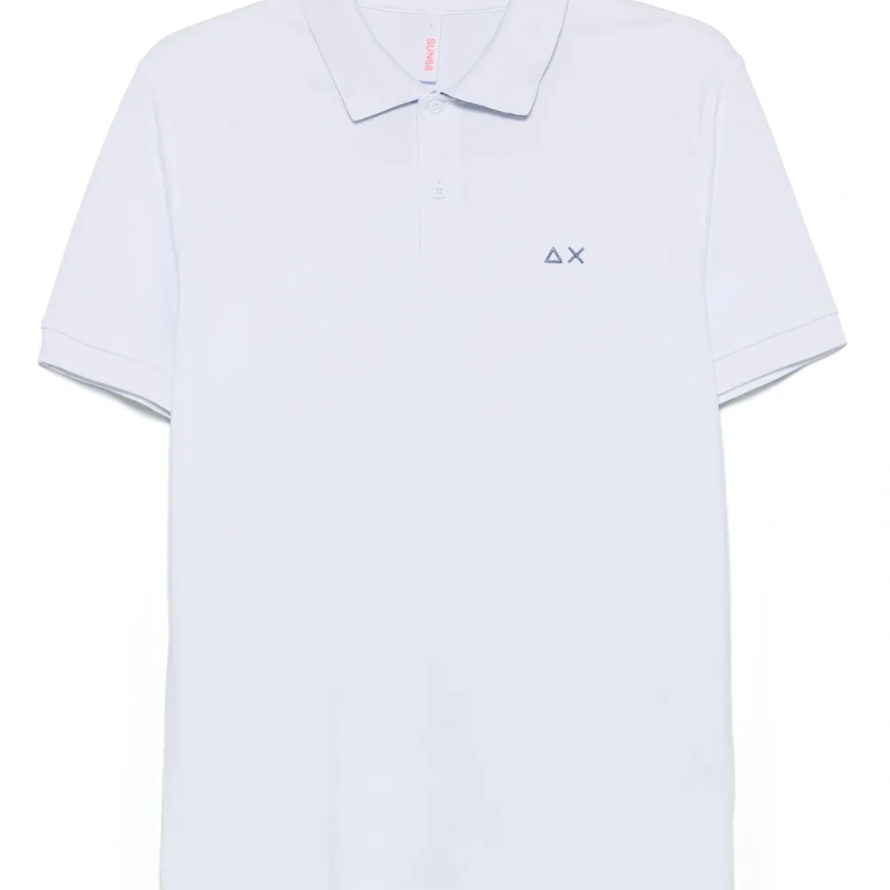 Рубашка поло с цветочным принтом