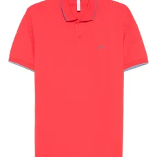 Рубашка поло с вышитым логотипом