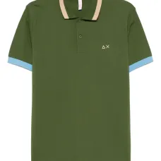 Рубашка поло с вышитым логотипом