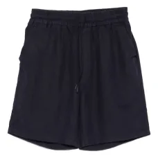 Льняные шорты с кулиской