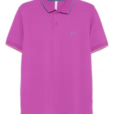 Рубашка поло с контрастной отделкой