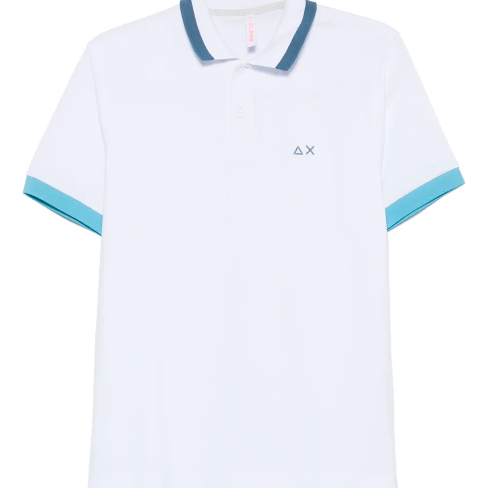 Рубашка поло с контрастными полосками