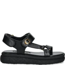 Сандалии на платформе с пряжками