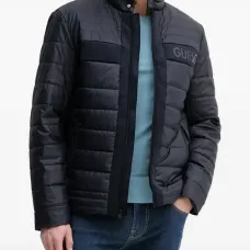 Стеганая куртка с логотипом