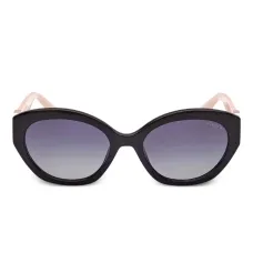 Солнцезащитные очки в овальной оправе с логотипом