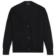 кардиган с V-образным вырезом