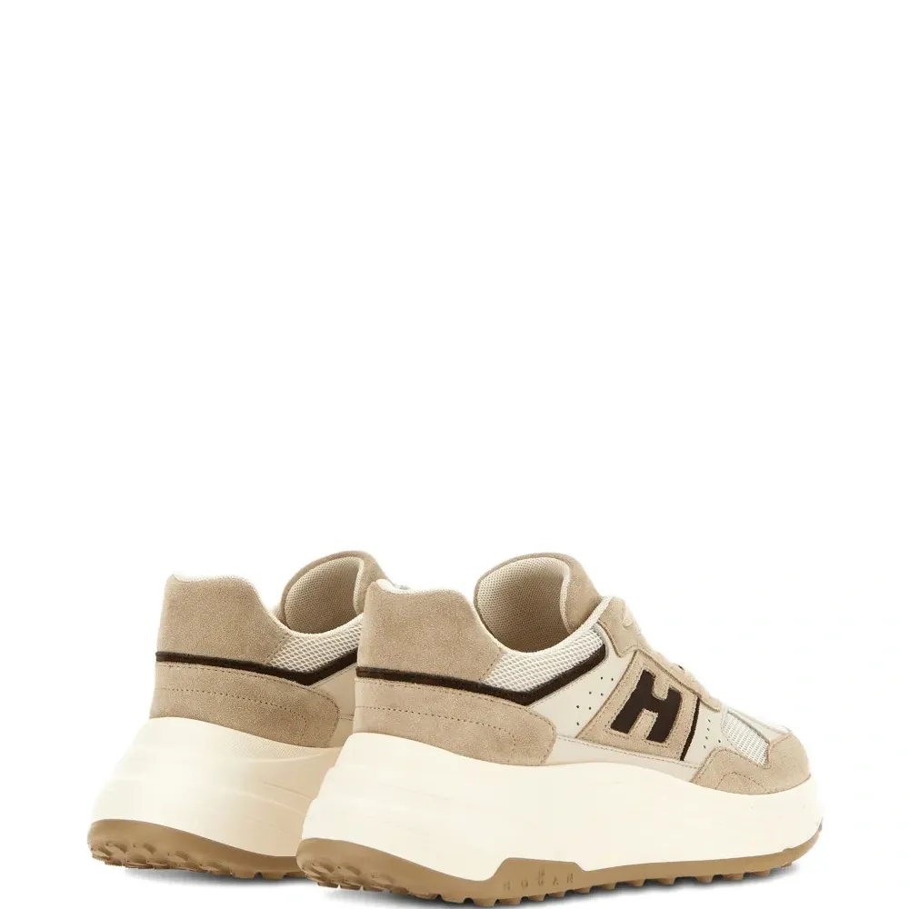 кожаные кроссовки