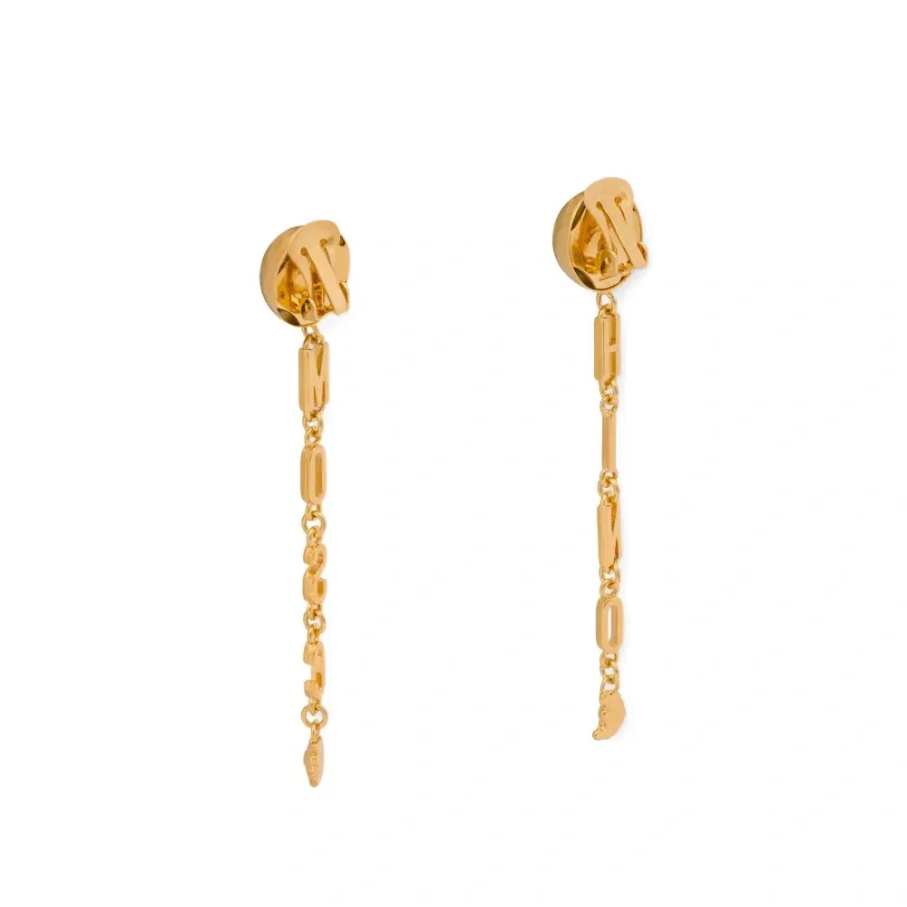 Серьги с логотипом