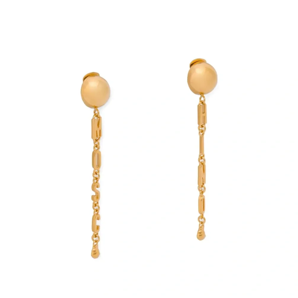 Серьги с логотипом