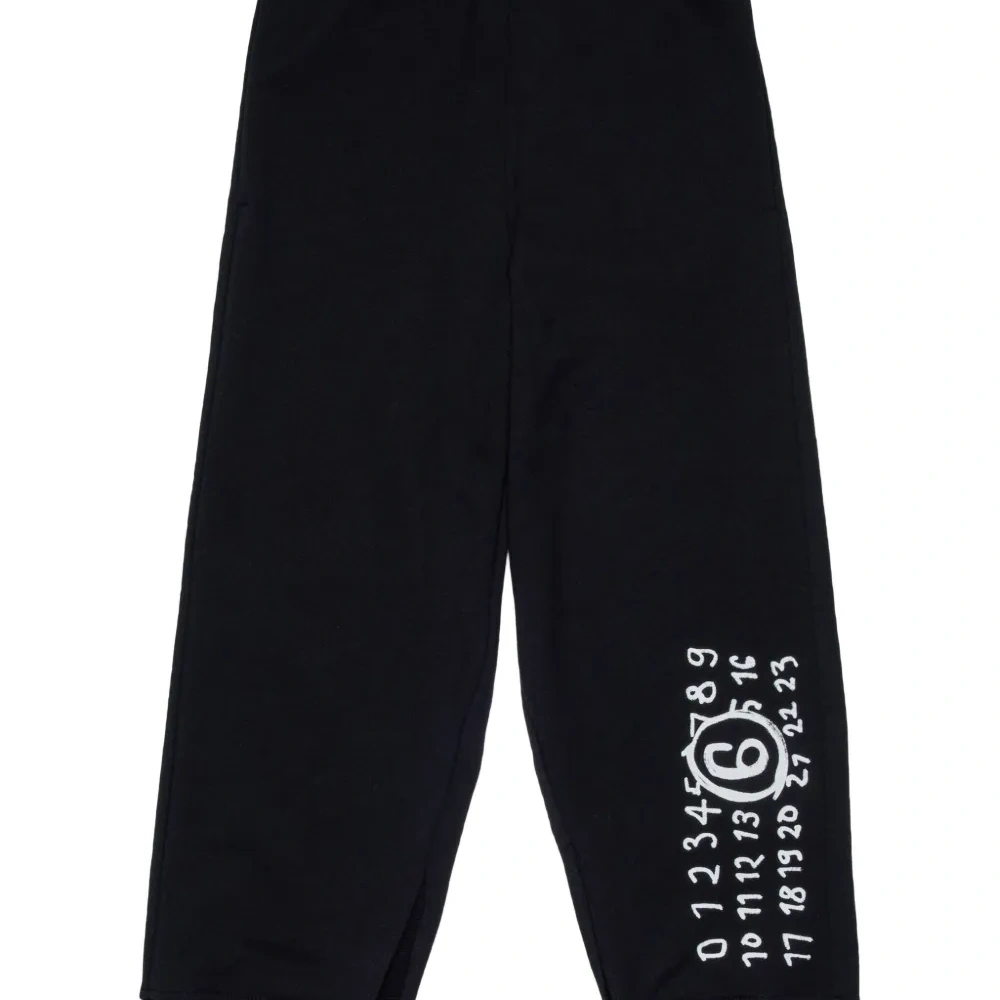спортивные брюки с принтом Numbers спортивные брюки с принтом Numbers
