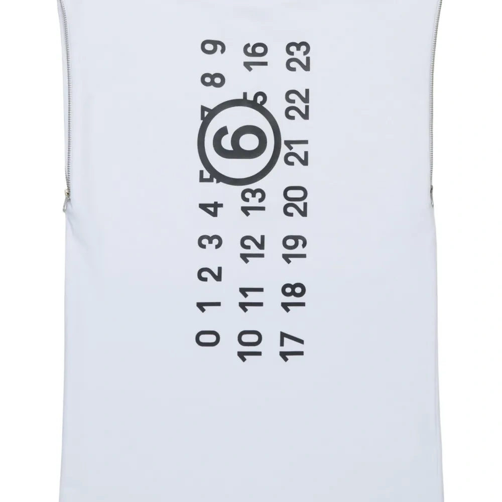 платье с принтом Numbers