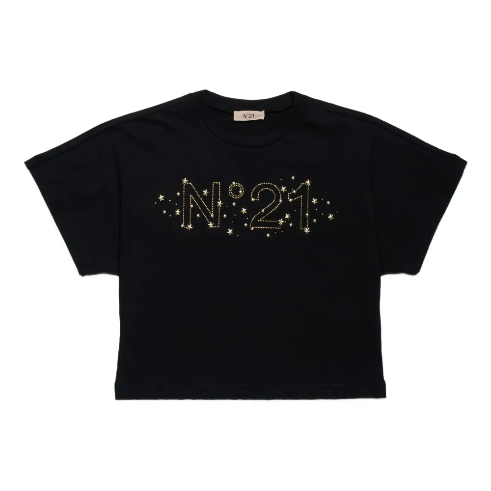 футболка с декорированным логотипом