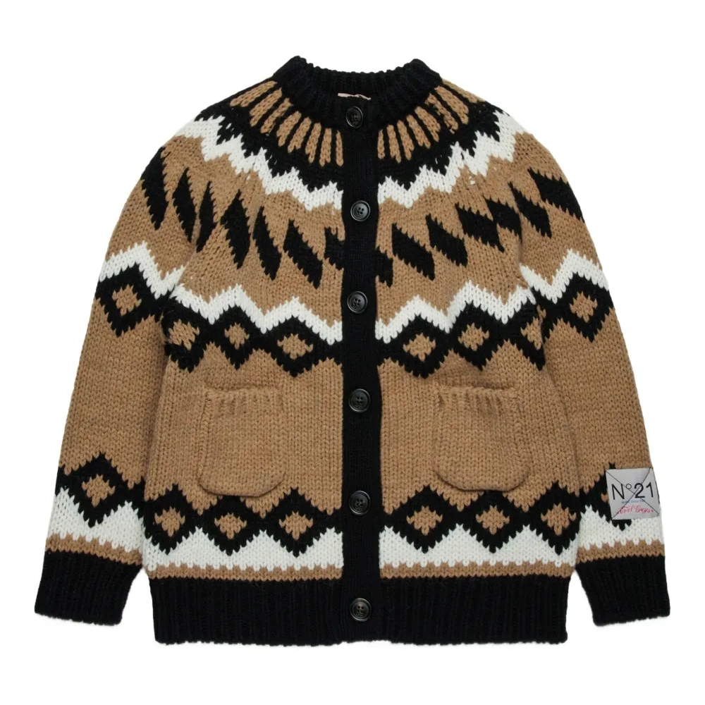 Кардиган с узором