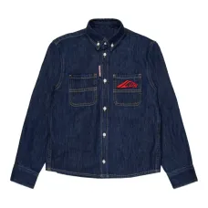 джинсовая рубашка джинсовая рубашка