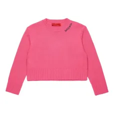 Свитер из смесовой шерсти с вышитым логотипом