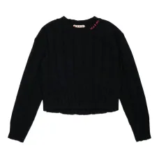 свитер в рубчик