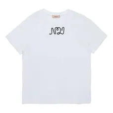 Футболка с нашивкой-логотипом