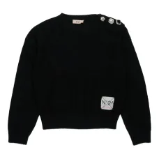 Джемпер с декоративными пуговицами