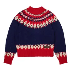 Джемпер вязки интарсия