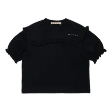 футболка с вышитым логотипом