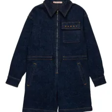 Комбинезон с вышитым логотипом