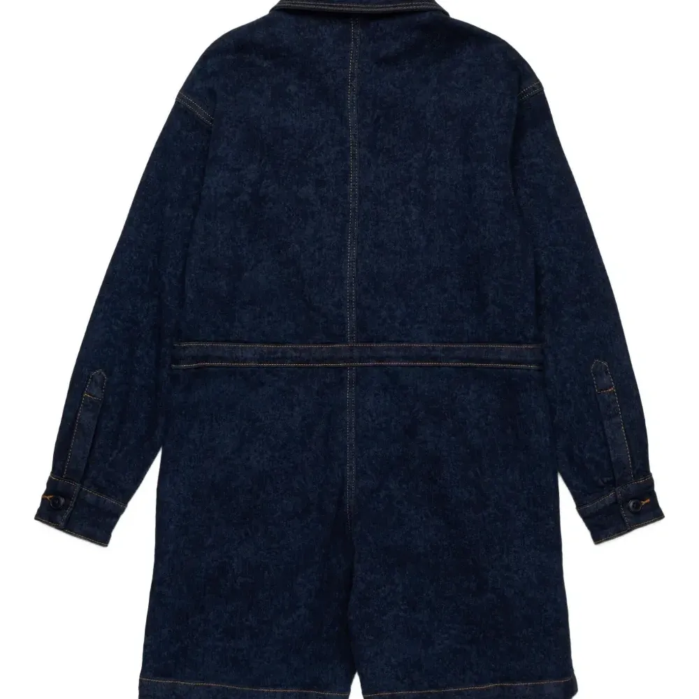 Комбинезон с вышитым логотипом