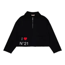 толстовка с воротником на молнии