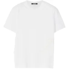 футболка с вышитым логотипом