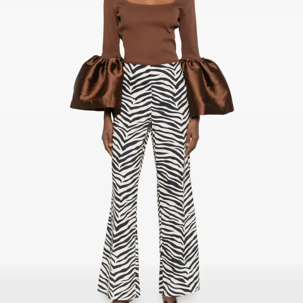 Брюки Pia с принтом зебры