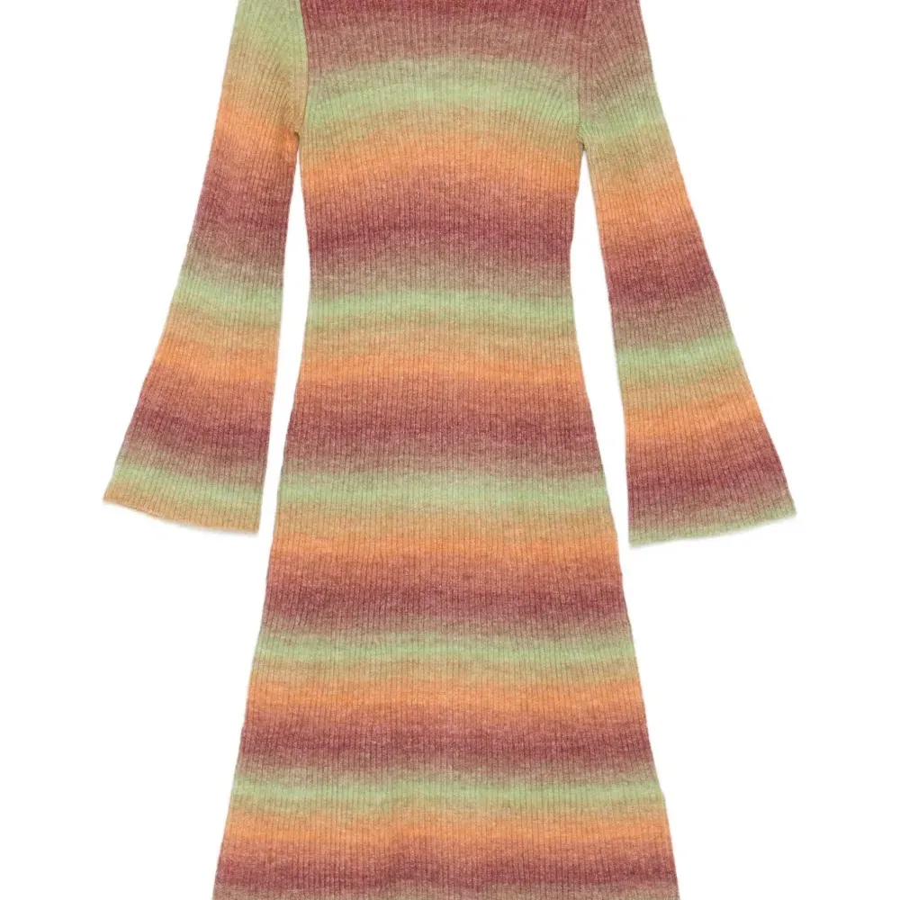 Платье миди в полоску Axon