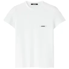 футболка с нашивкой-логотипом