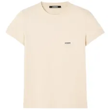 футболка с нашивкой-логотипом