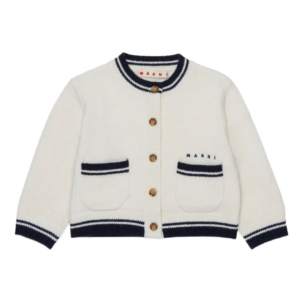 Кардиган с контрастной отделкой