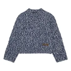 Свитер фактурной вязки