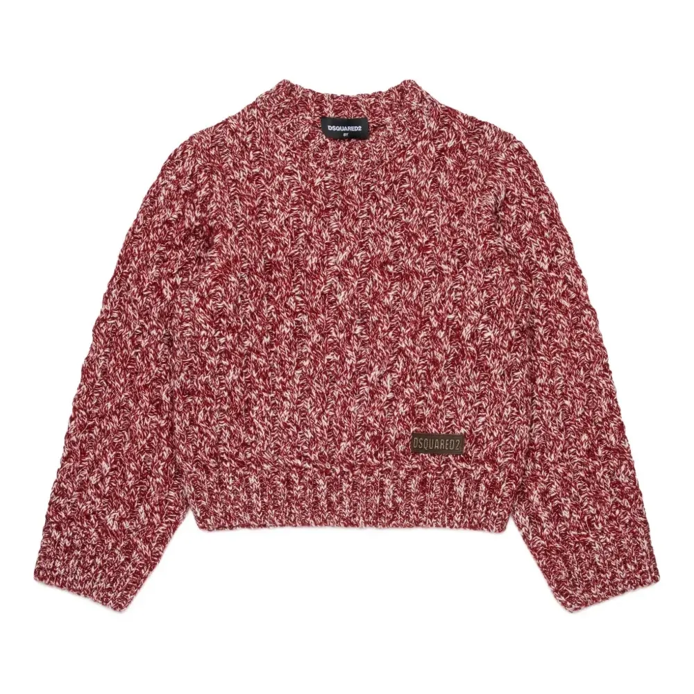 Свитер фактурной вязки