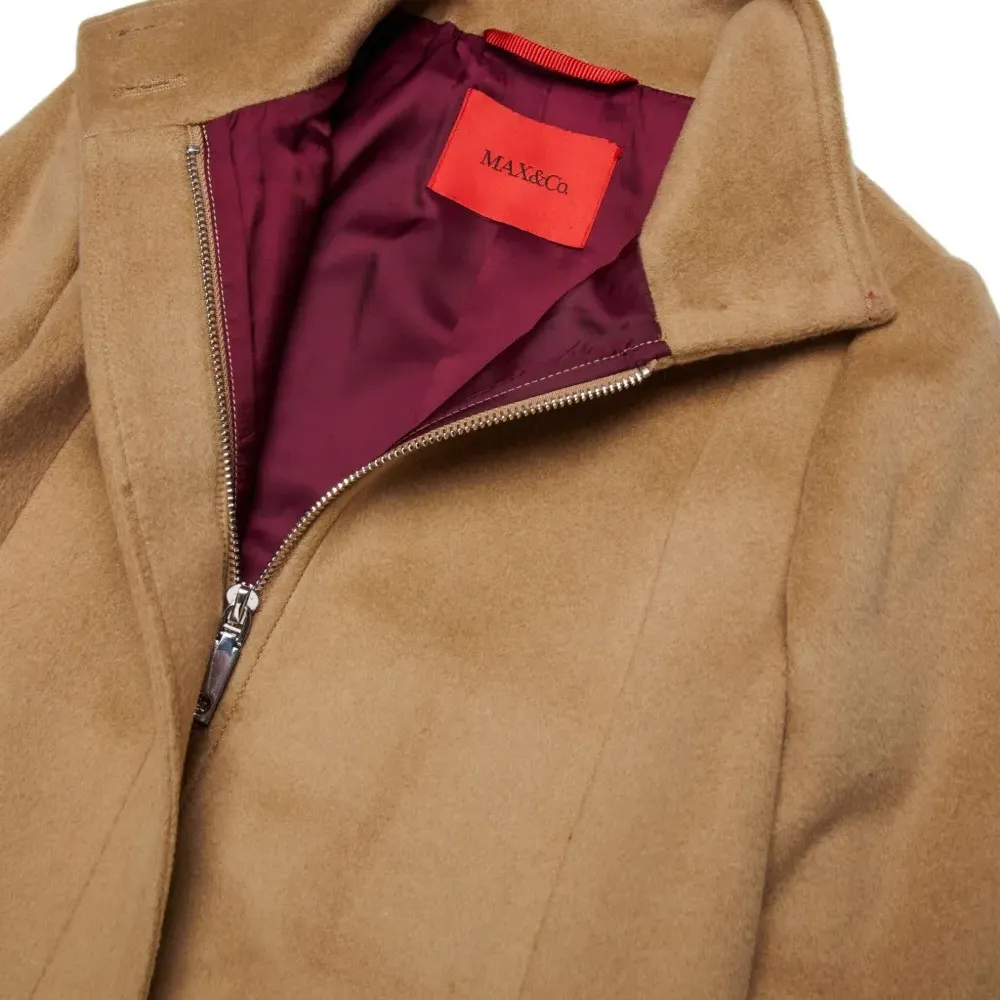 Однобортное пальто