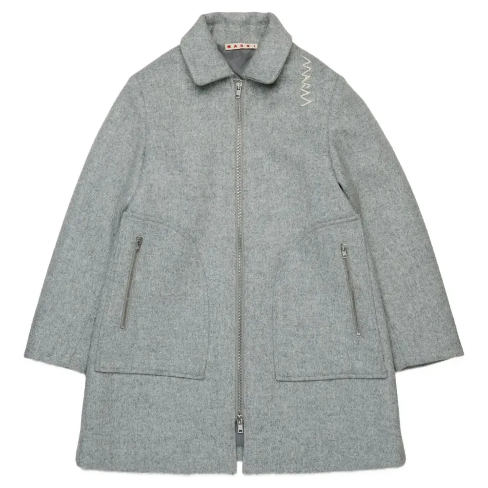 Пальто с вышитым логотипом Пальто с вышитым логотипом