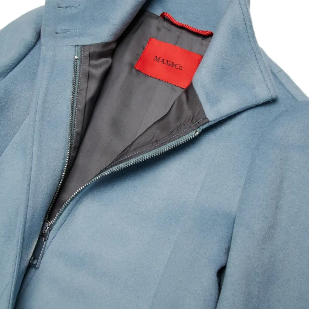 Однобортное пальто