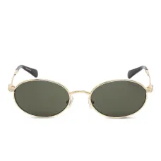 Солнцезащитные очки в овальной оправе
