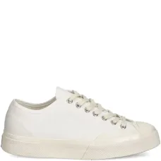 Кеды из канваса на шнуровке