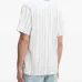 Полосатая рубашка с короткими рукавами