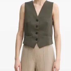 Жилет Saramona на пуговицах