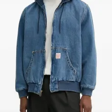 Джинсовая куртка Potrero с капюшоном Джинсовая куртка Potrero с капюшоном