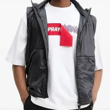 Футболка с логотипом и круглым вырезом Футболка с логотипом и круглым вырезом