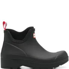 Резиновые сапоги с нашивкой-логотипом