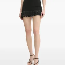 Юбка с бахромой