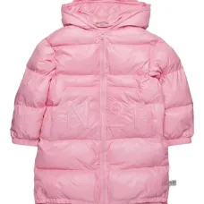 куртка с тисненым логотипом