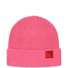 Шапка бини с нашивкой-логотипом