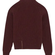 Вязаный свитер Leona в рубчик